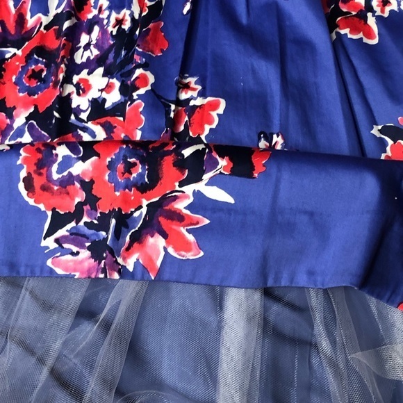 Anthropologie Donna Morgan scoop neck floral-motif dress - Picture 4 of 8